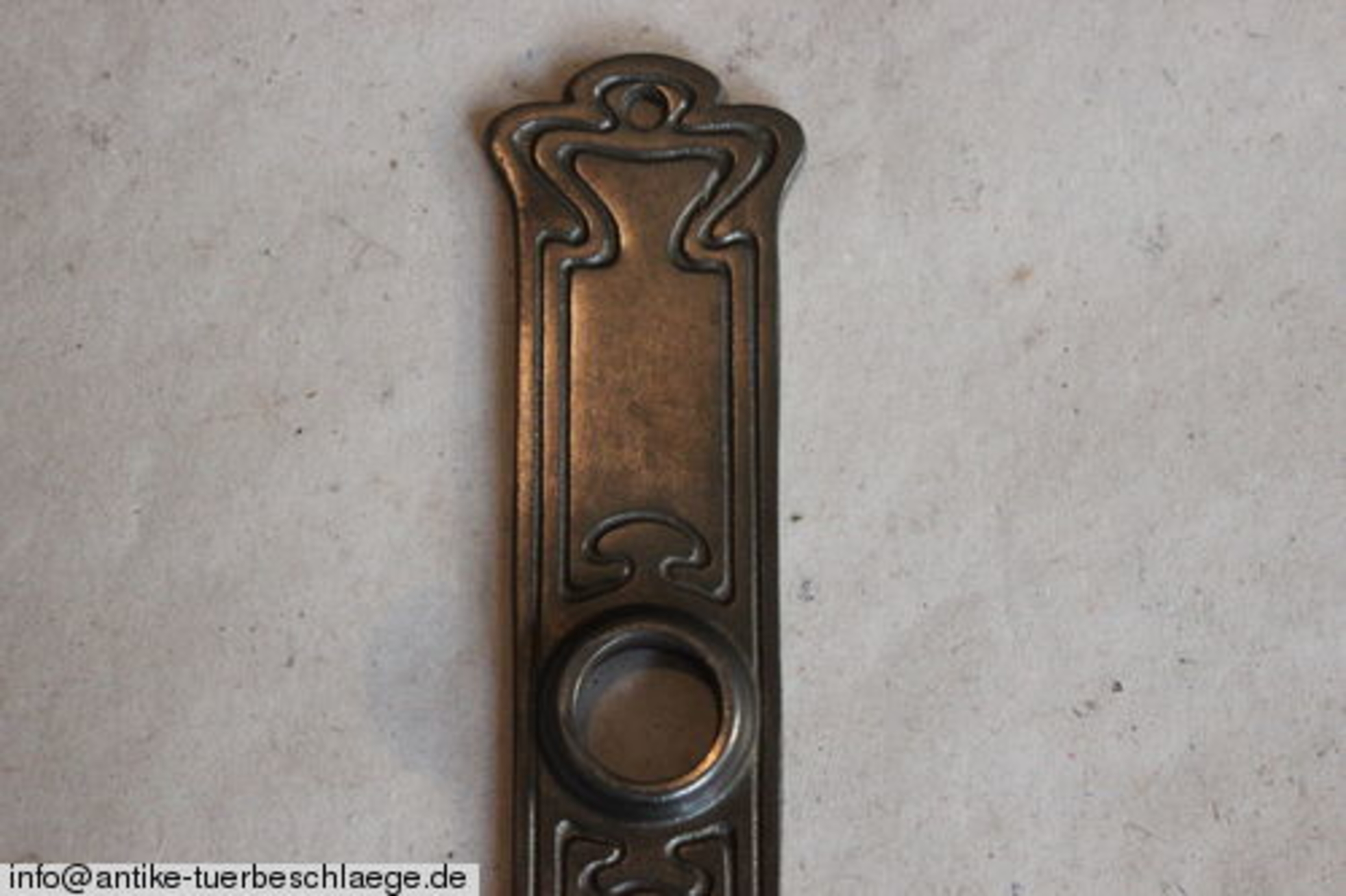 Jugendstil Türbeschlag original antik – Ansicht 2