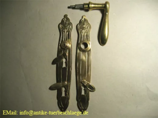 Jugendstil Türbeschlag original antik