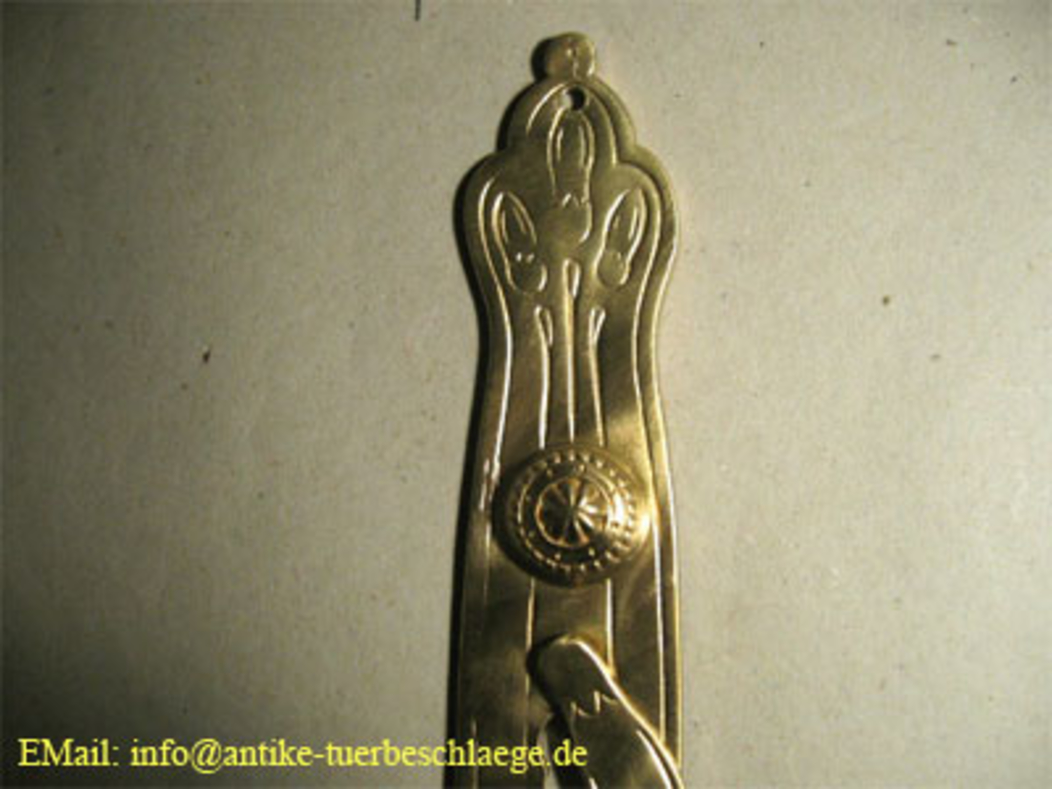 Jugendstil Türbeschlag original antik – Ansicht 2