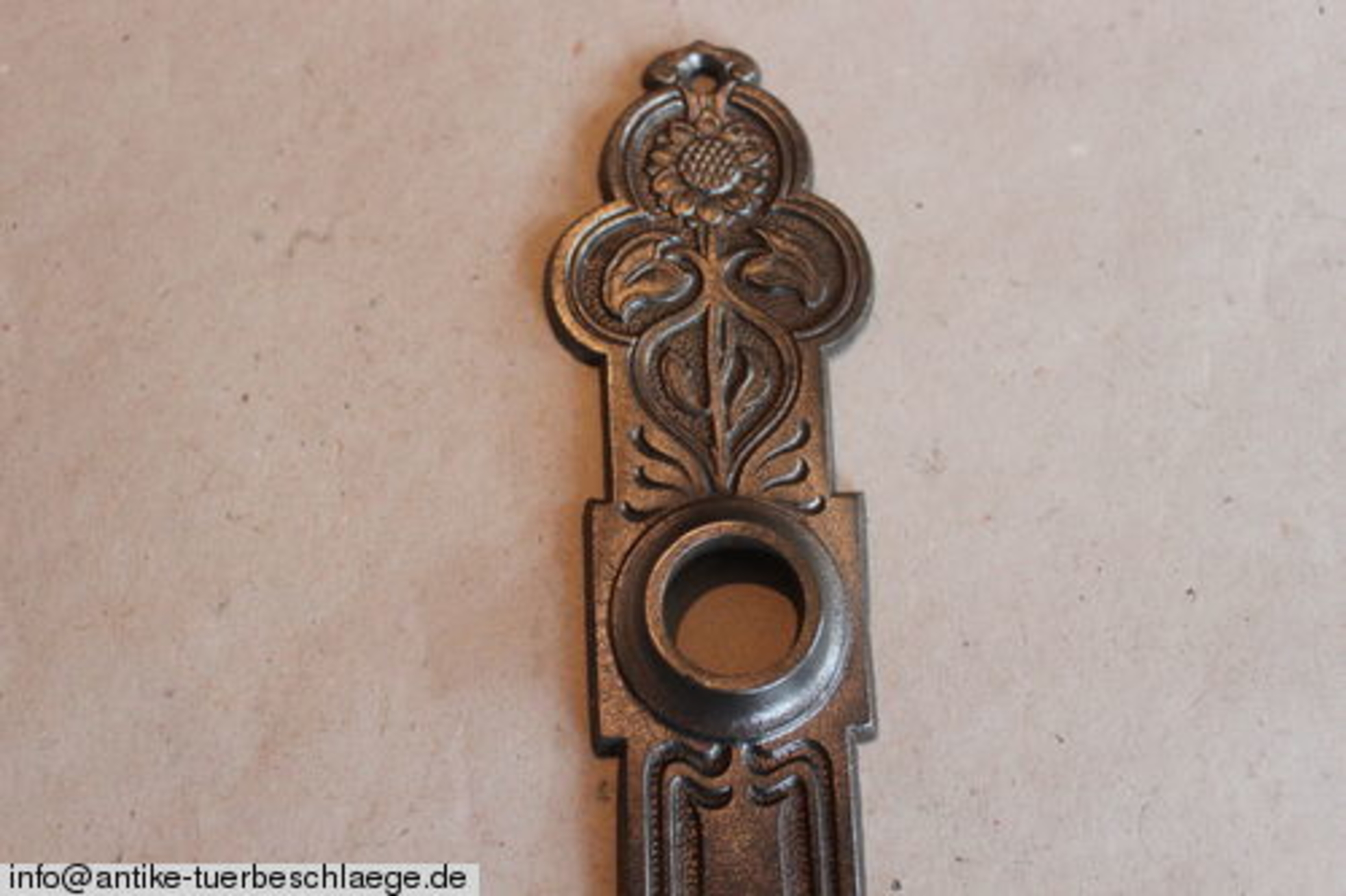 Jugendstil Türbeschlag original antik – Ansicht 2
