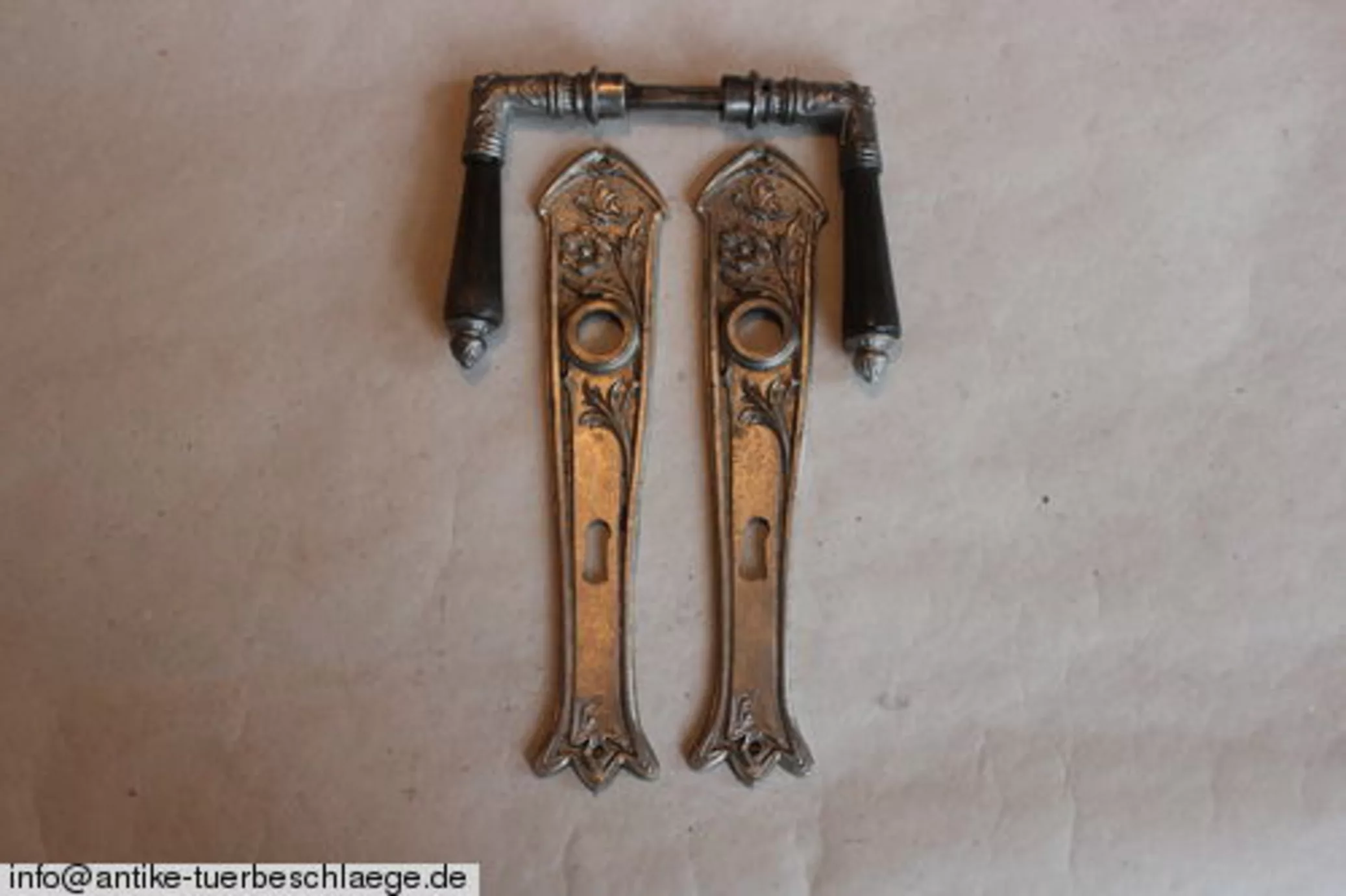 Jugendstil Türbeschlag original antik – Ansicht 1