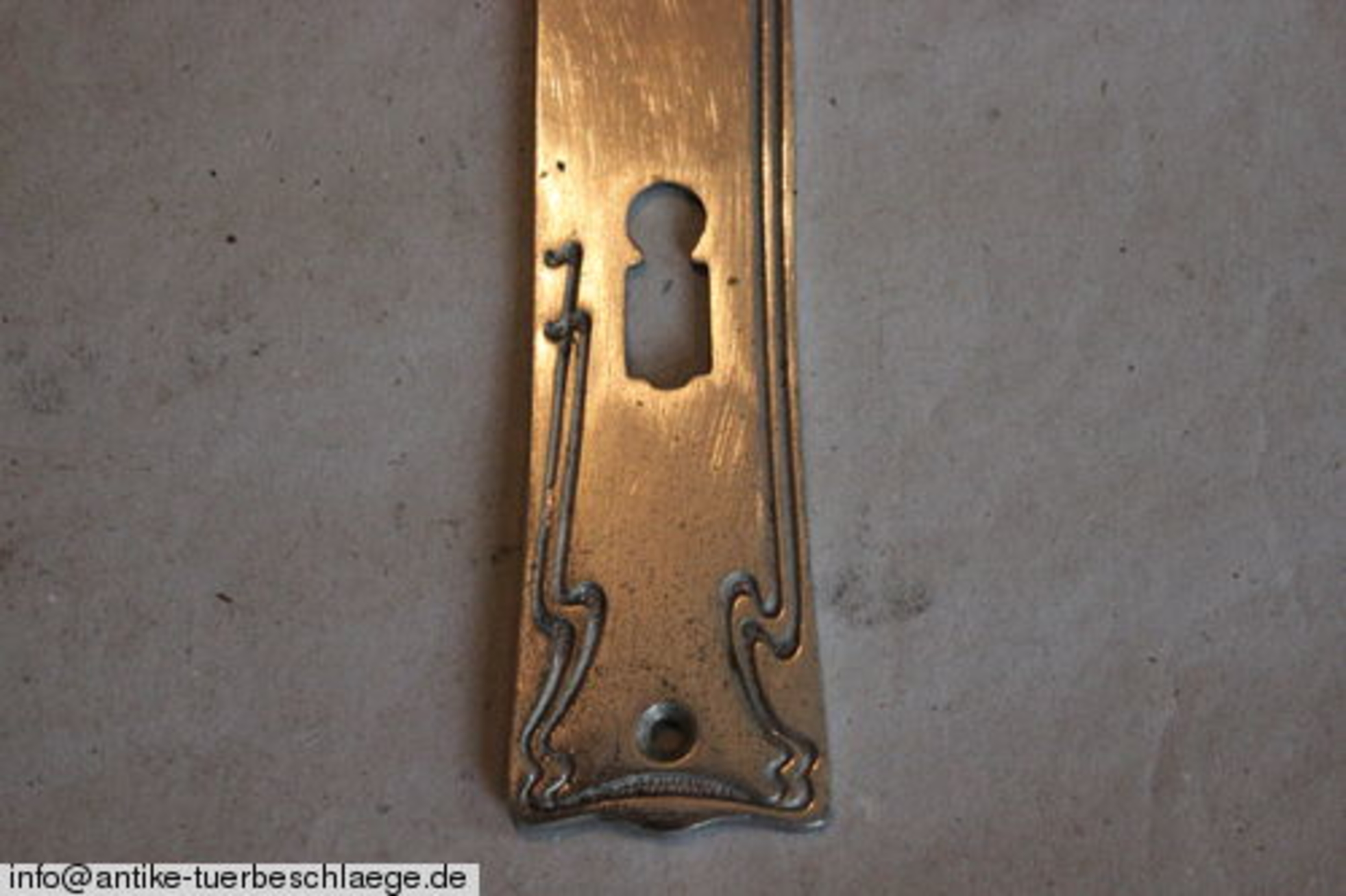 Jugendstil Türbeschlag original antik – Ansicht 3