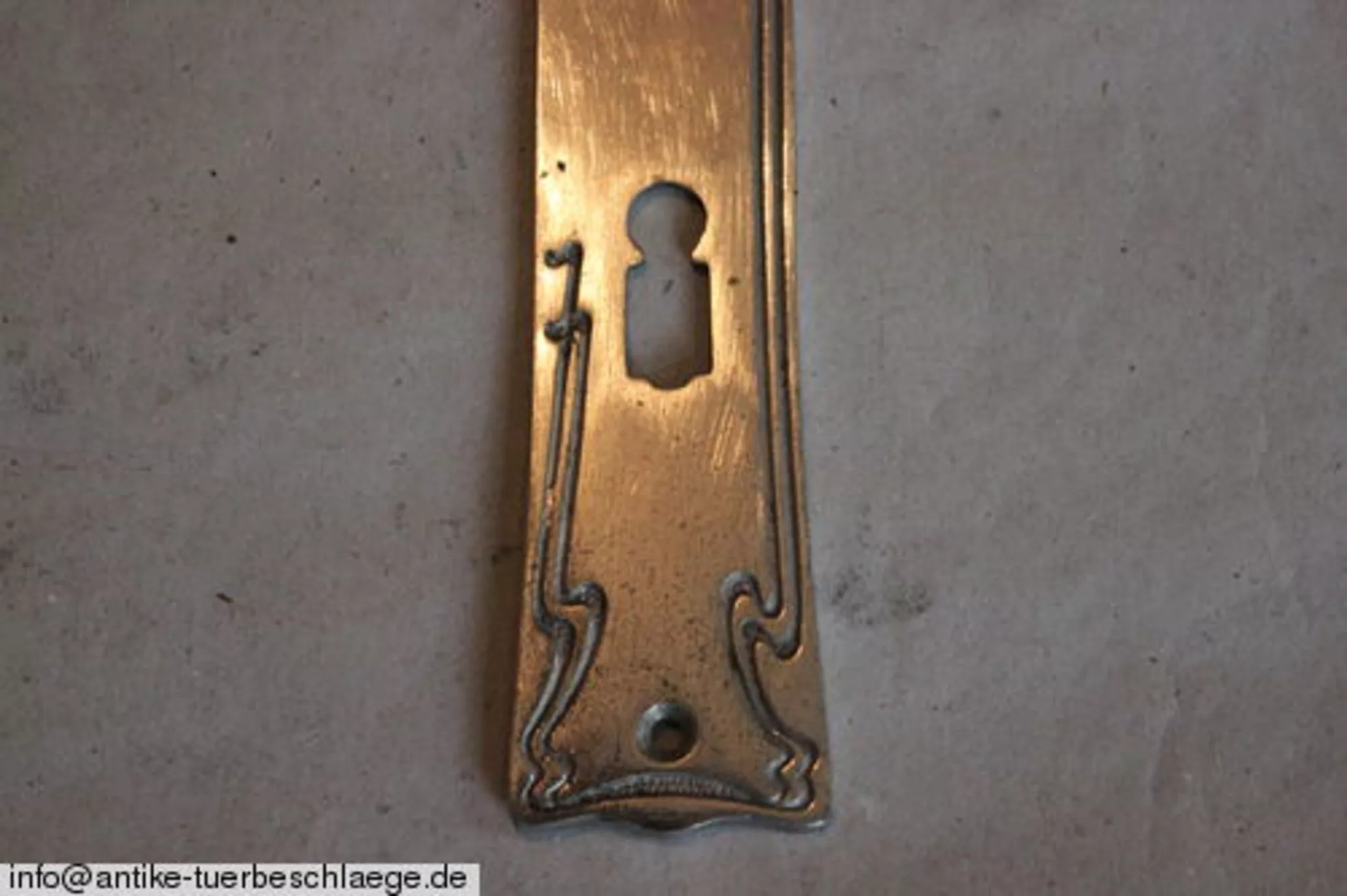 Jugendstil Türbeschlag original antik – Ansicht 3