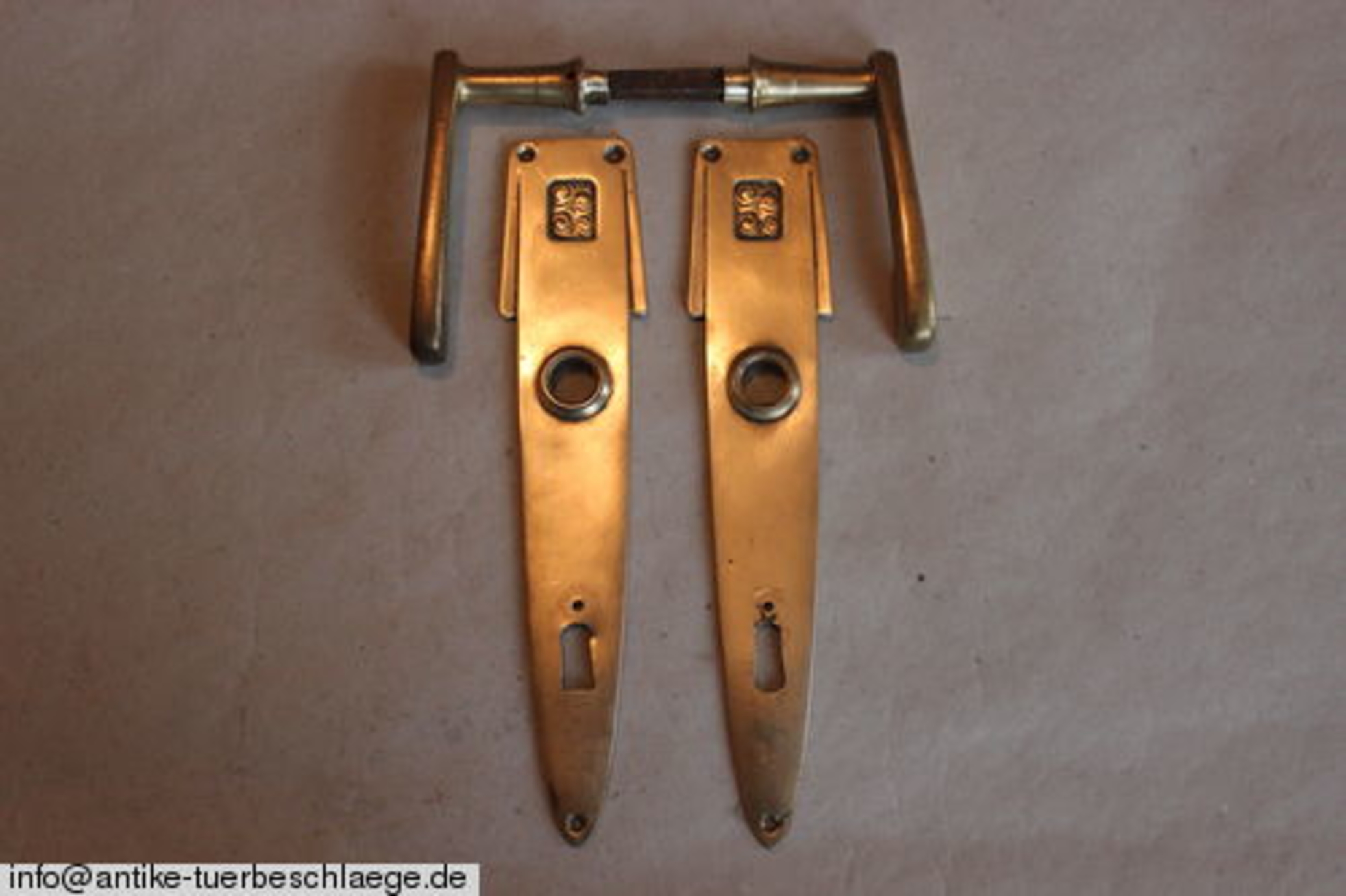 Jugendstil Türbeschlag original antik – Ansicht 1