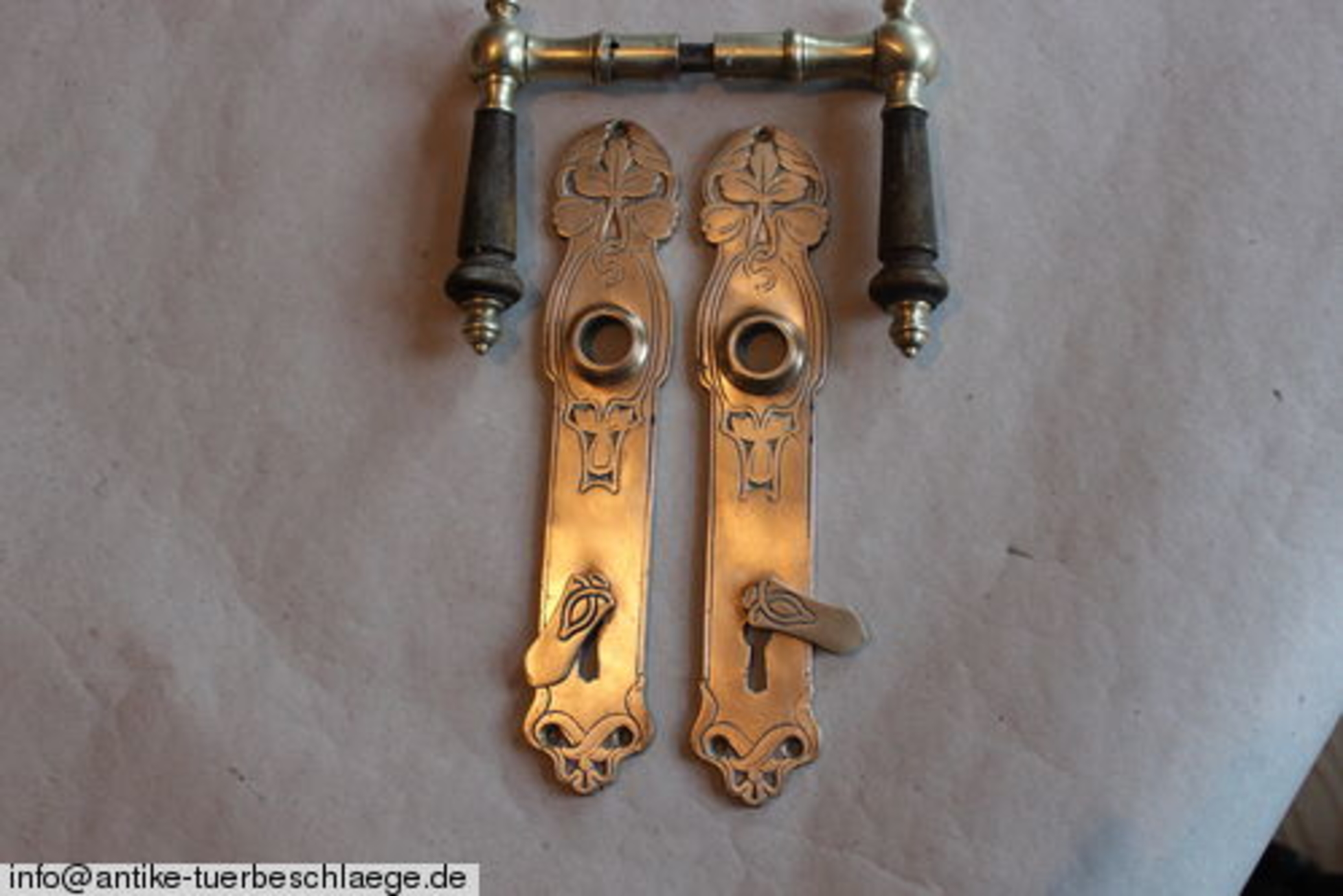 Jugendstil Türbeschlag original antik – Ansicht 1