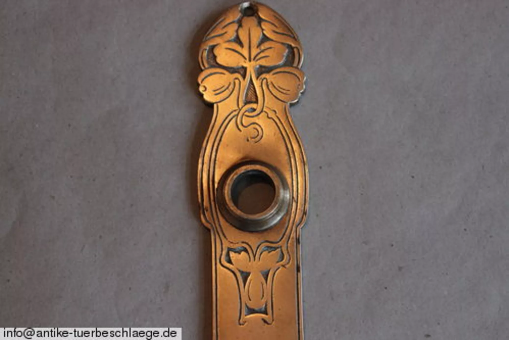 Jugendstil Türbeschlag original antik – Ansicht 2