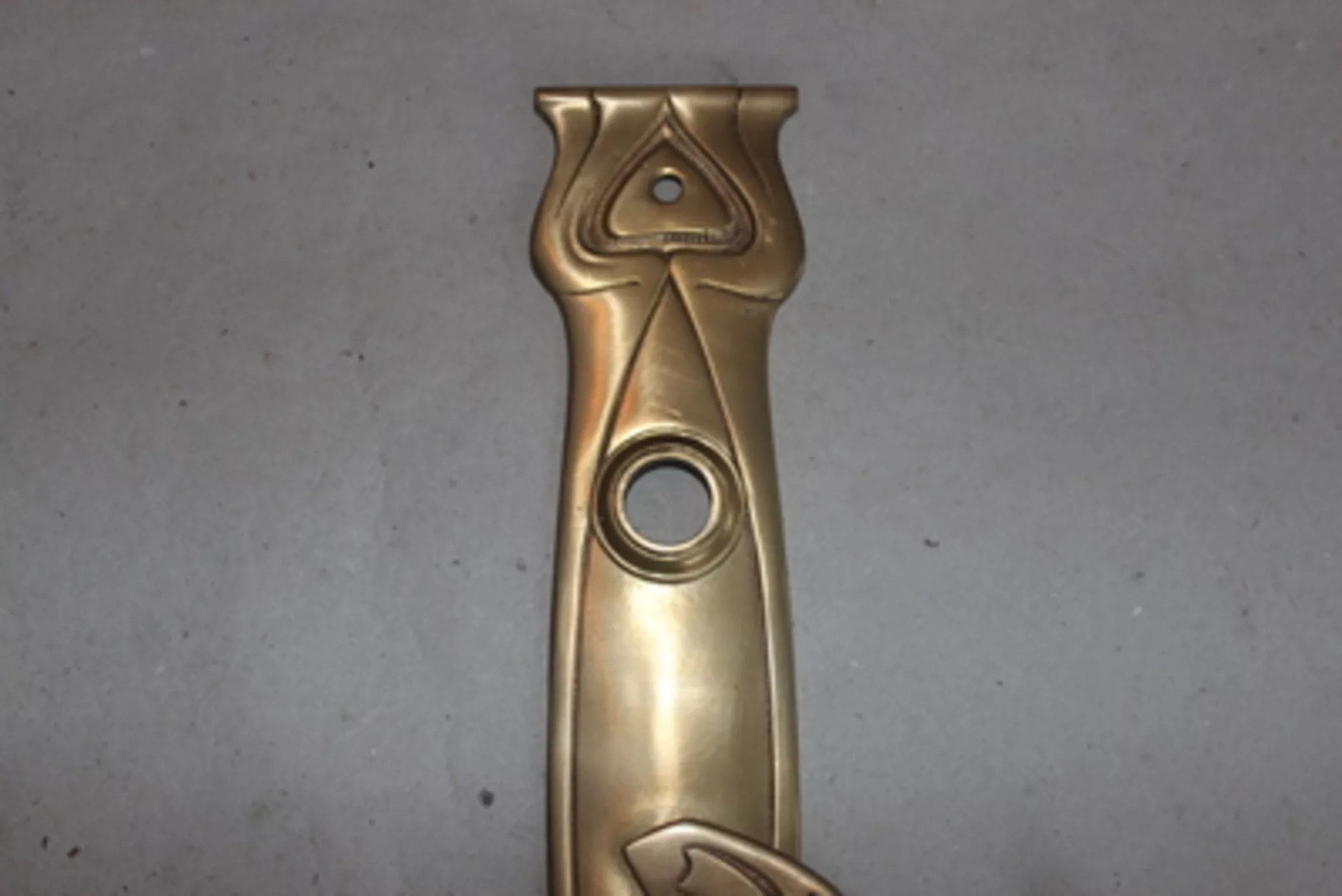 Jugendstil Türbeschlag original antik – Ansicht 2