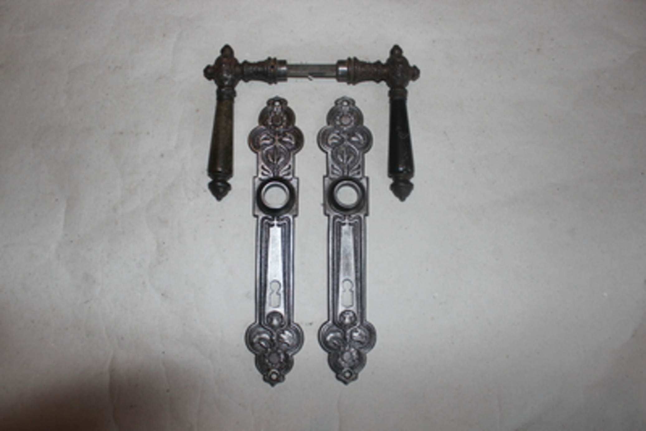 Jugendstil Türbeschlag original antik – Ansicht 1