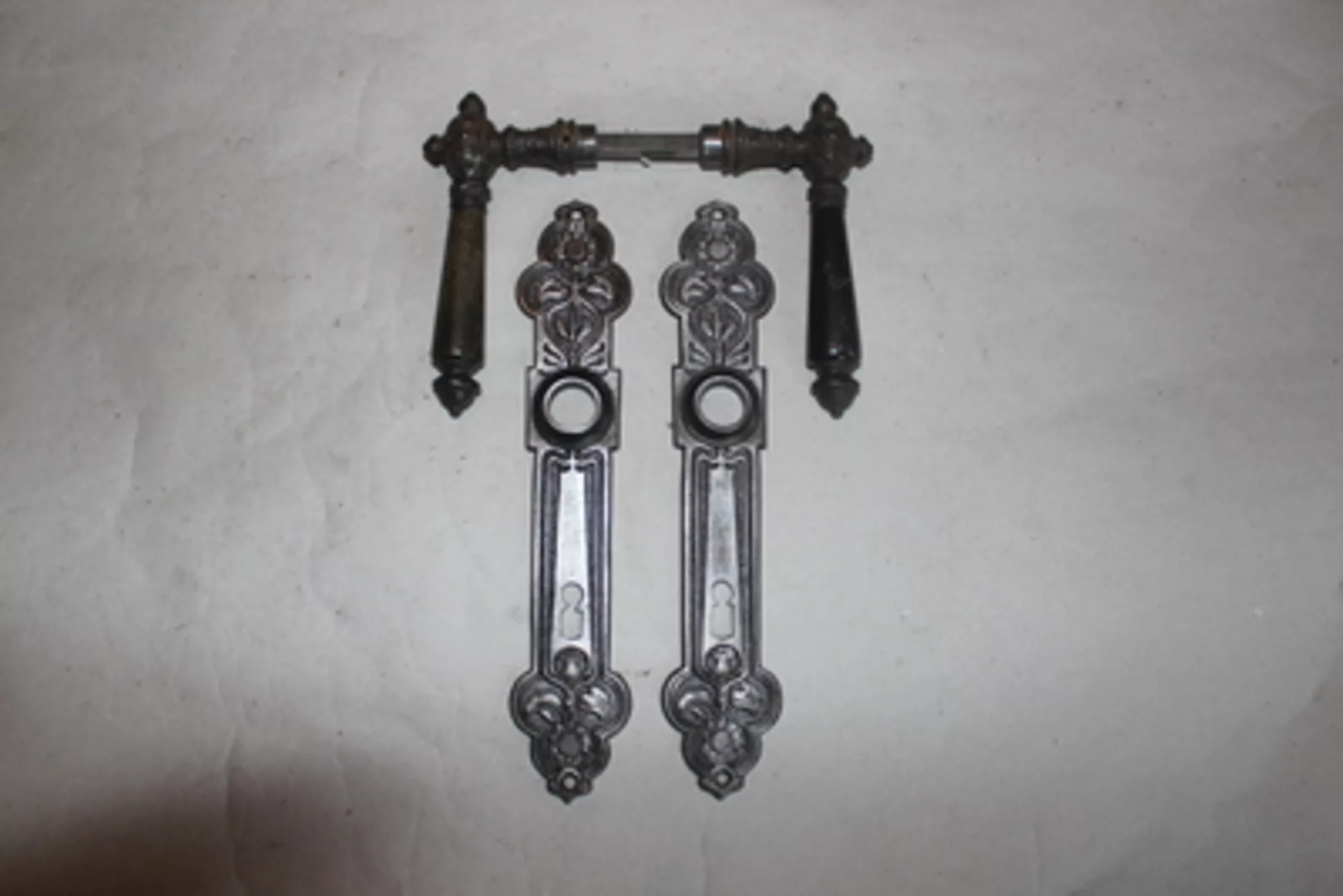 Jugendstil Türbeschlag original antik – Ansicht 1