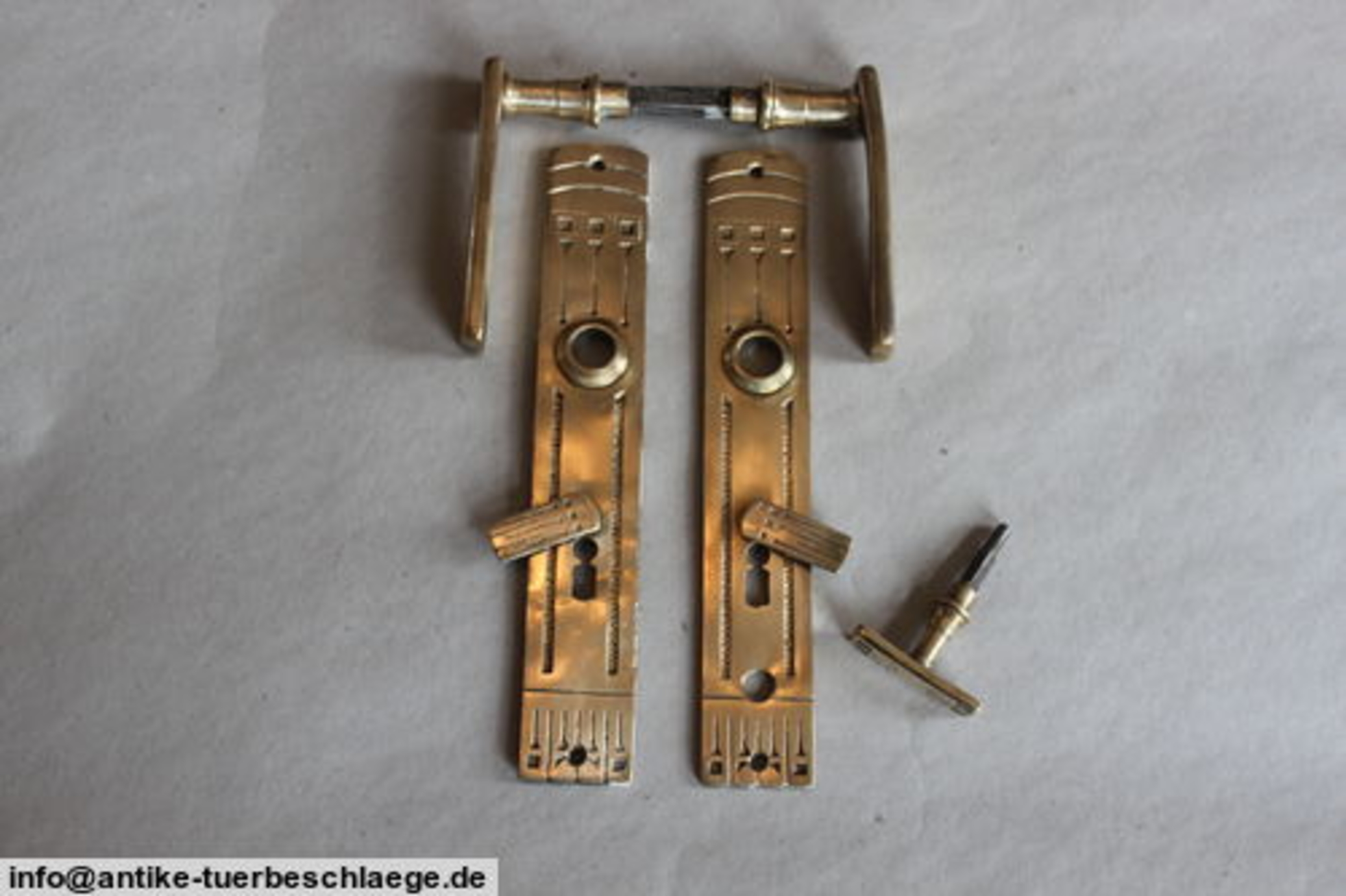 Jugendstil Türbeschlag original antik – Ansicht 1