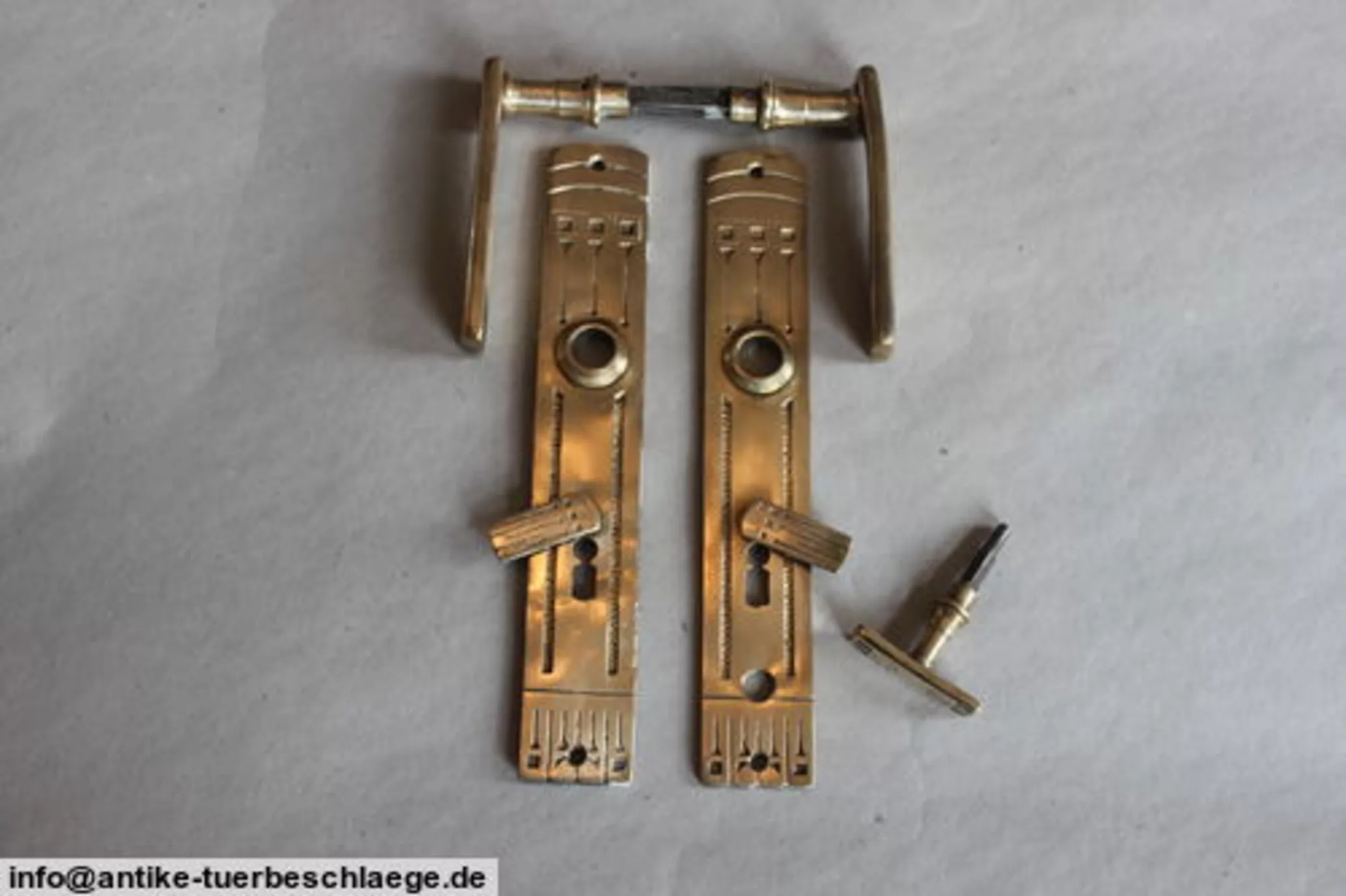Jugendstil Türbeschlag original antik – Ansicht 1