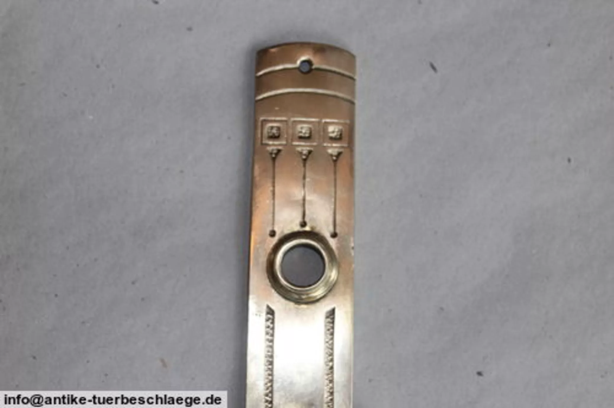 Jugendstil Türbeschlag original antik – Ansicht 2