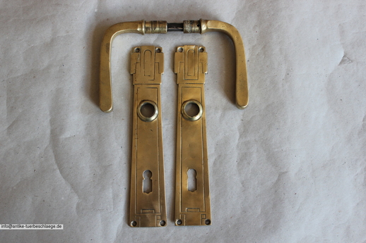 Jugendstil Türbeschlag original antik