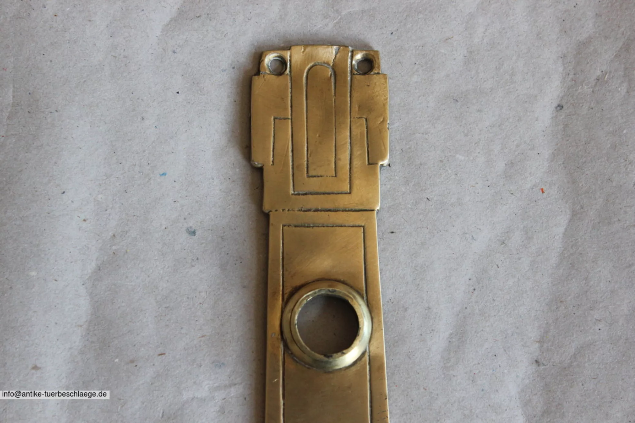 Jugendstil Türbeschlag original antik – Ansicht 2