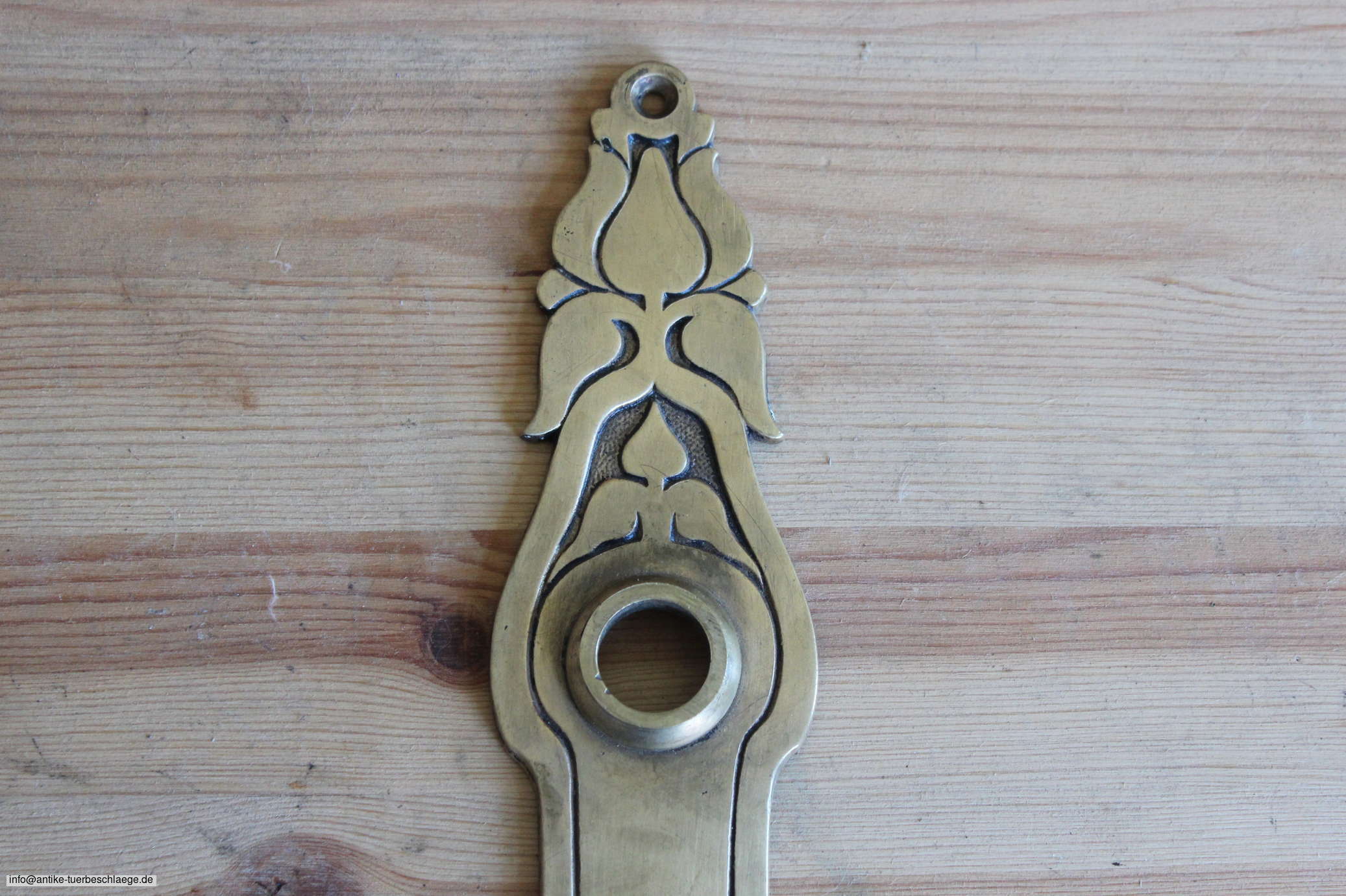 Antiker Türgriff  Jugendstil  (~1920) – Ansicht 2