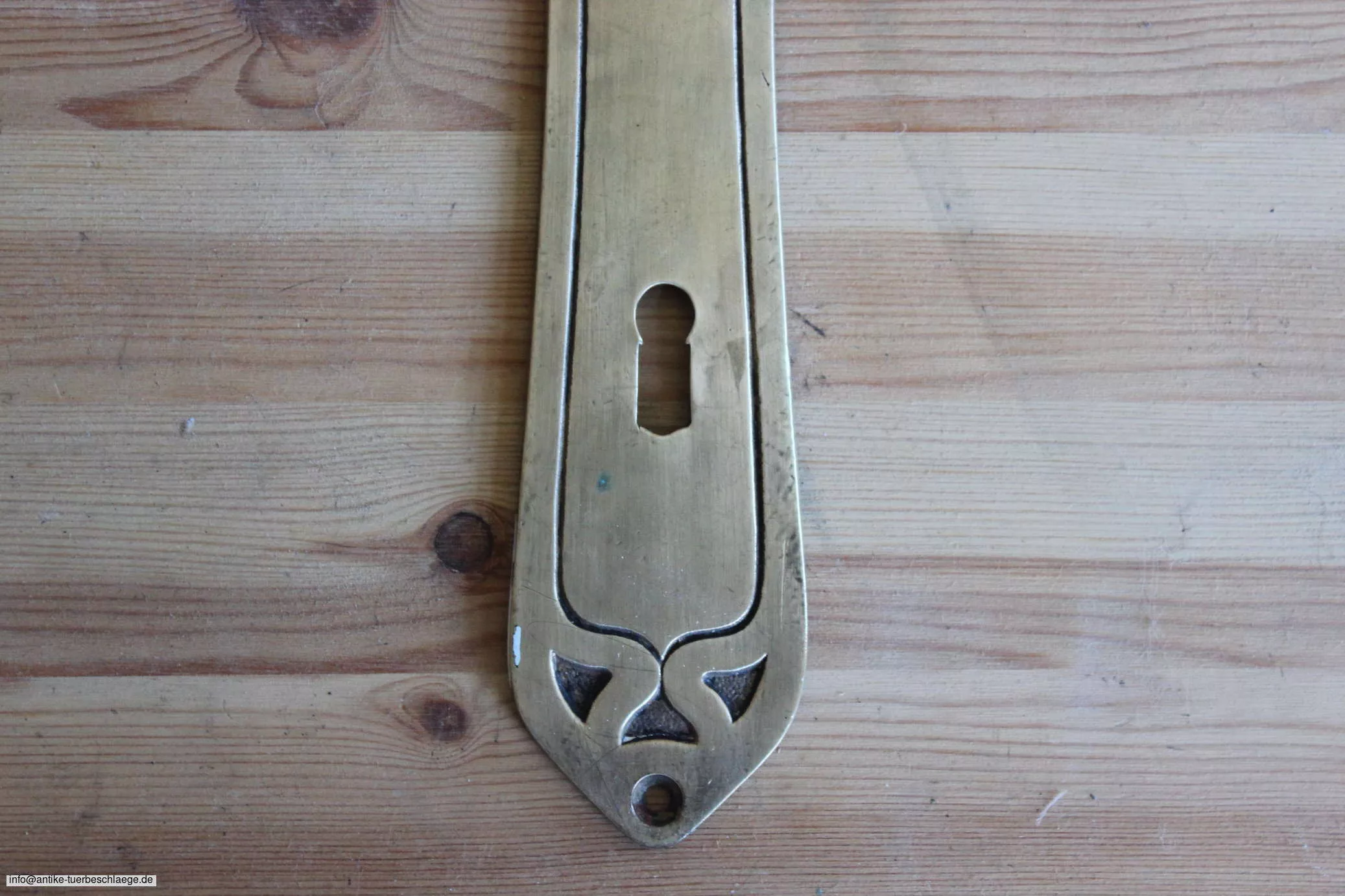 Antiker Türgriff  Jugendstil  (~1920) – Ansicht 3
