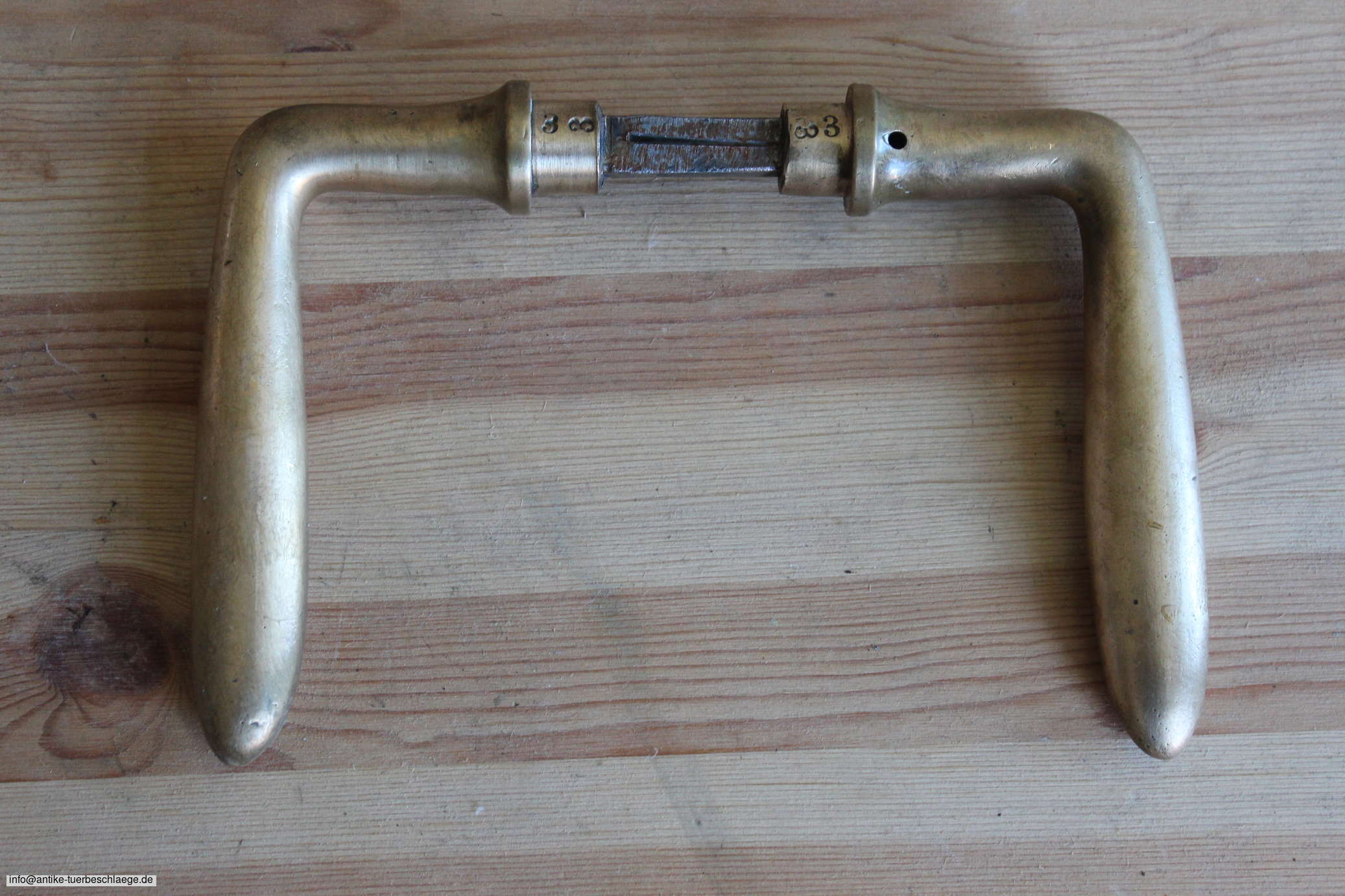 Antiker Türgriff  Jugendstil  (~1920) – Ansicht 4