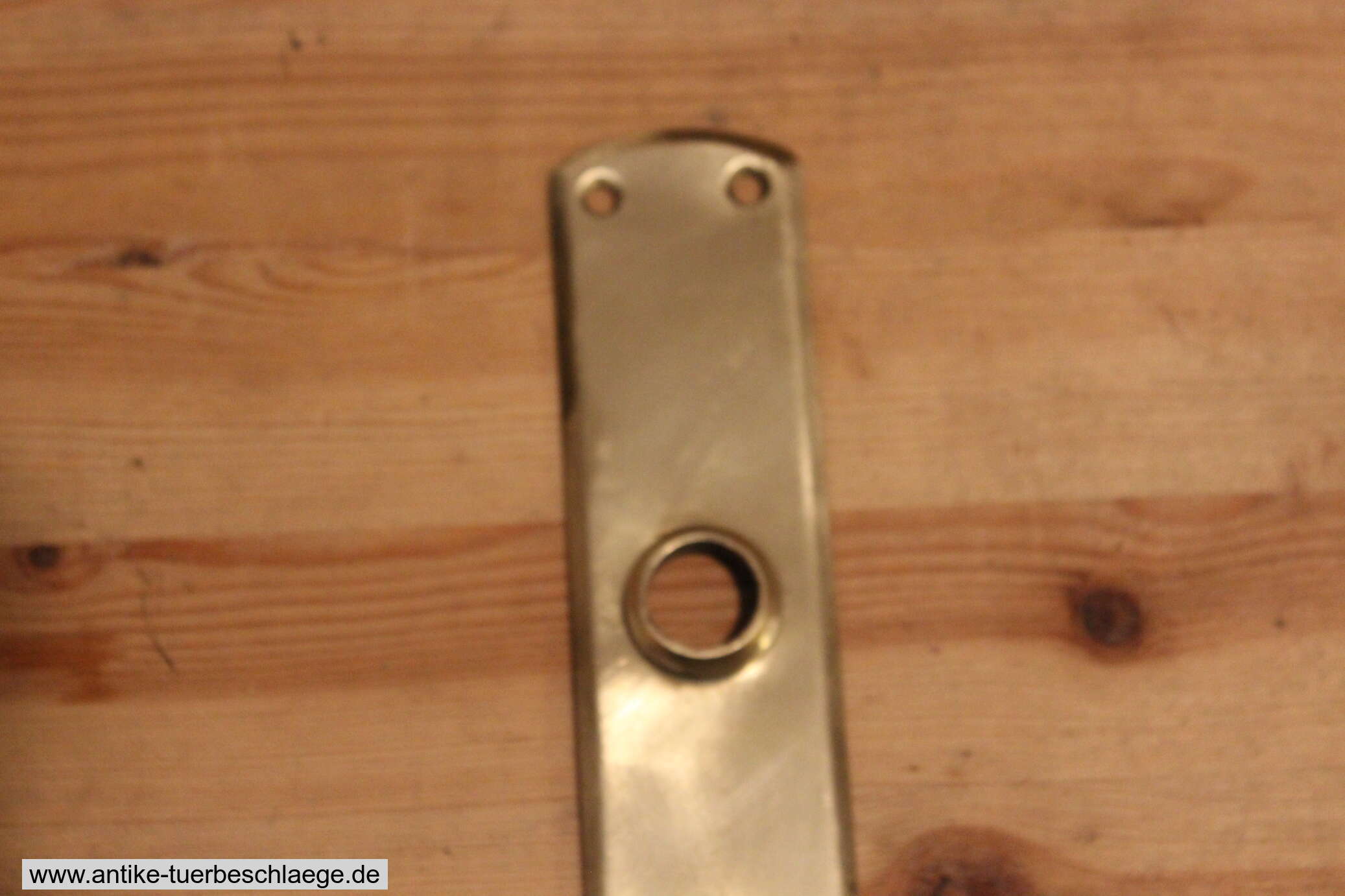 Antike Jugendstil Türklinke (schlicht) – Ansicht 2