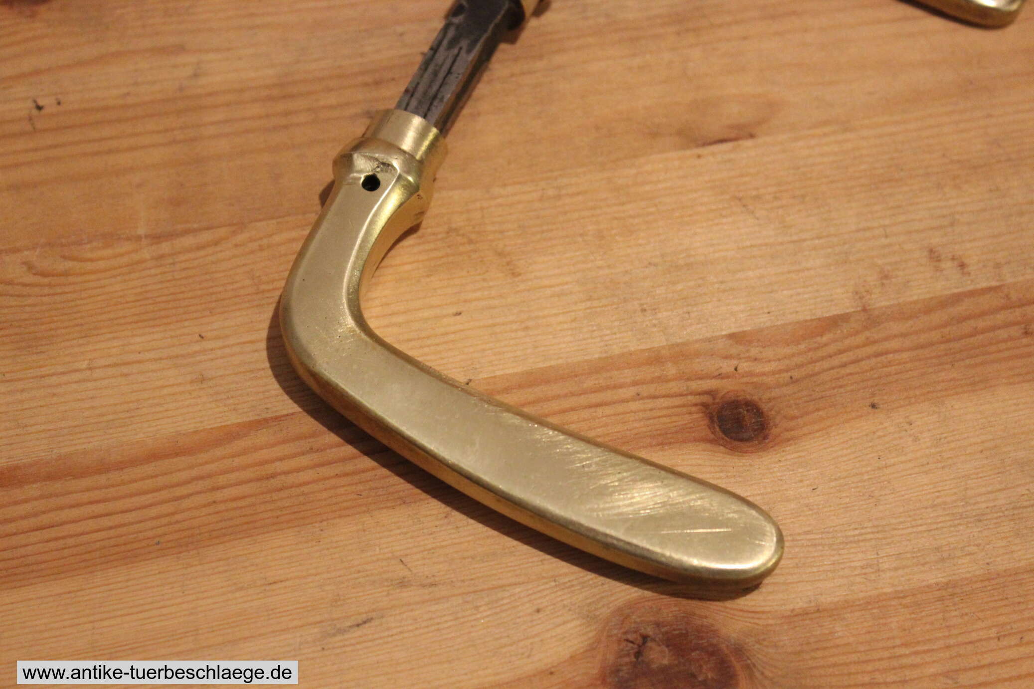 Antike Jugendstil Türklinke (schlicht) – Ansicht 5