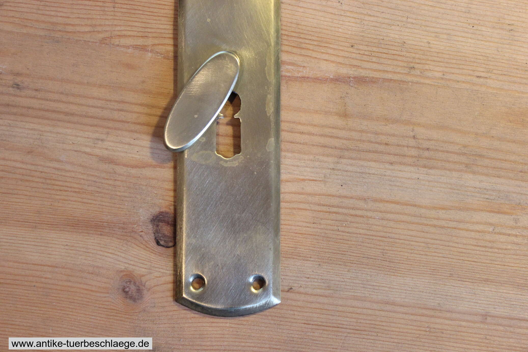 Türdrückergarnitur Jugendstil schlicht – Ansicht 3