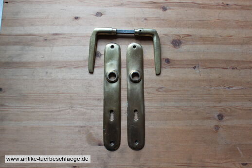 Antike Jugendstil Türdrückergarnitur ca. 1920