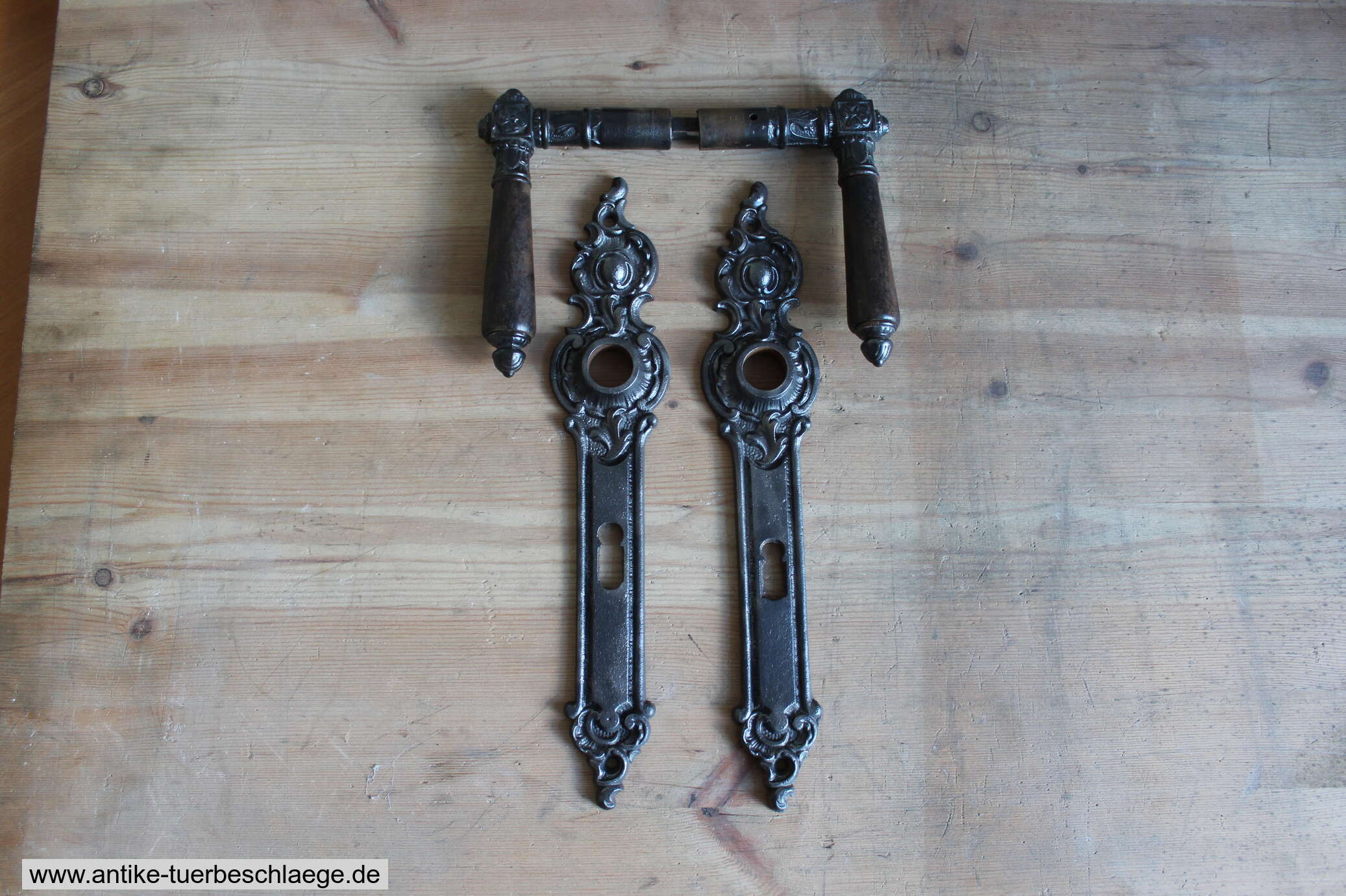 Antike Jugendstil Türklinke (~1920) – Ansicht 1