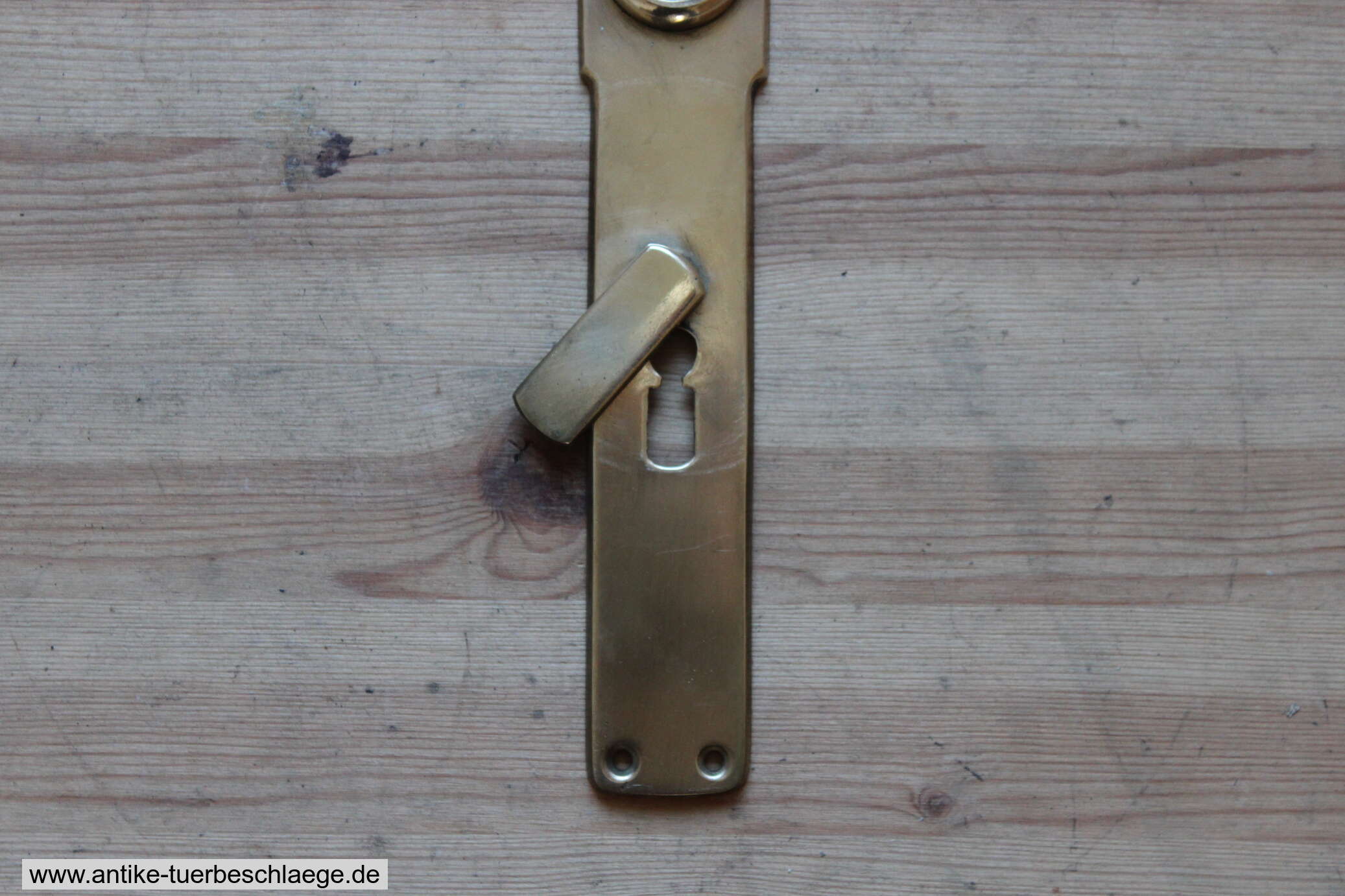 Drückergarnitur schlichter Jugendstil um 1920 – Ansicht 3