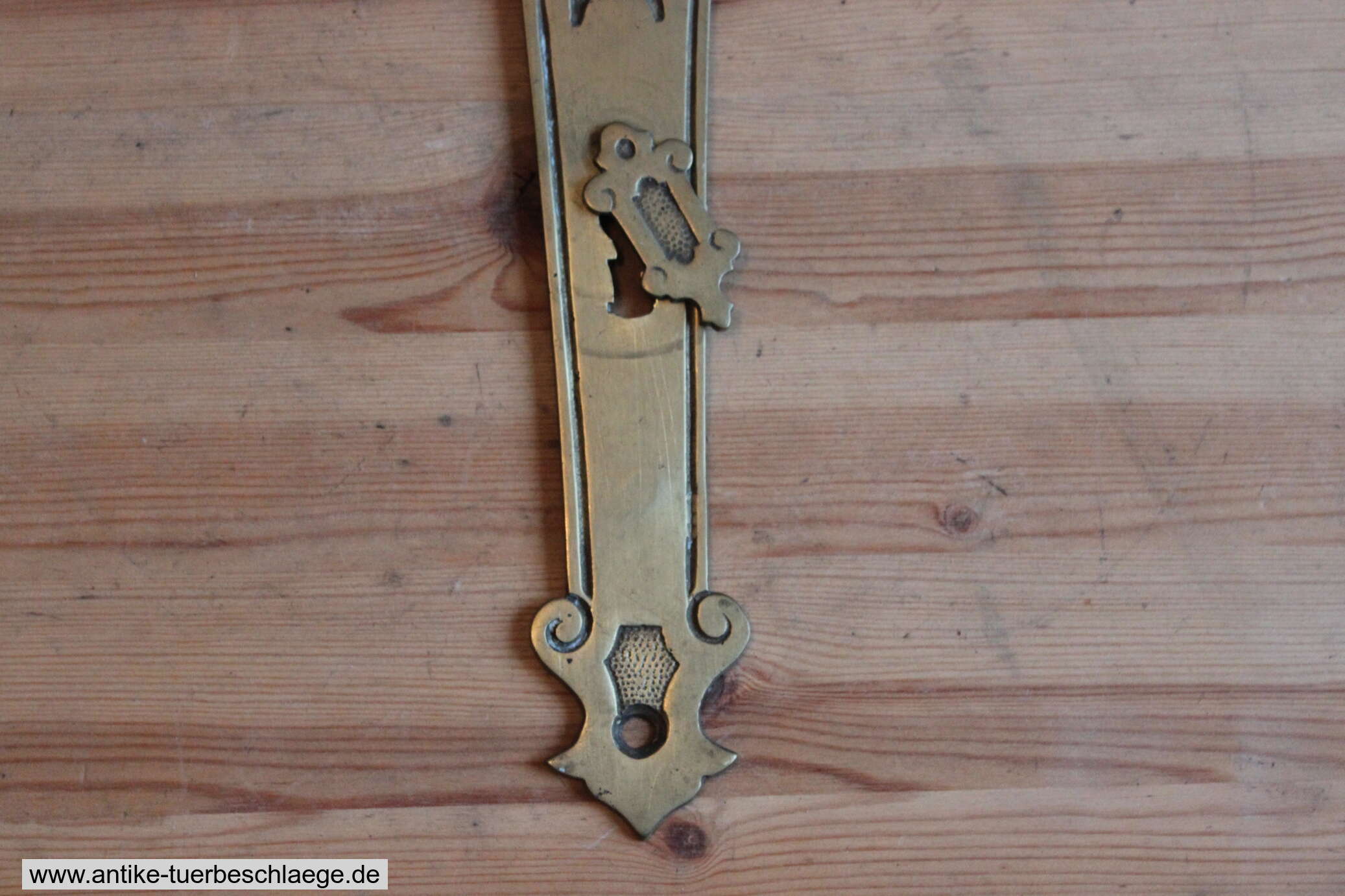 Drückergarnitur schlichter Jugendstil um 1925 #1 – Ansicht 3