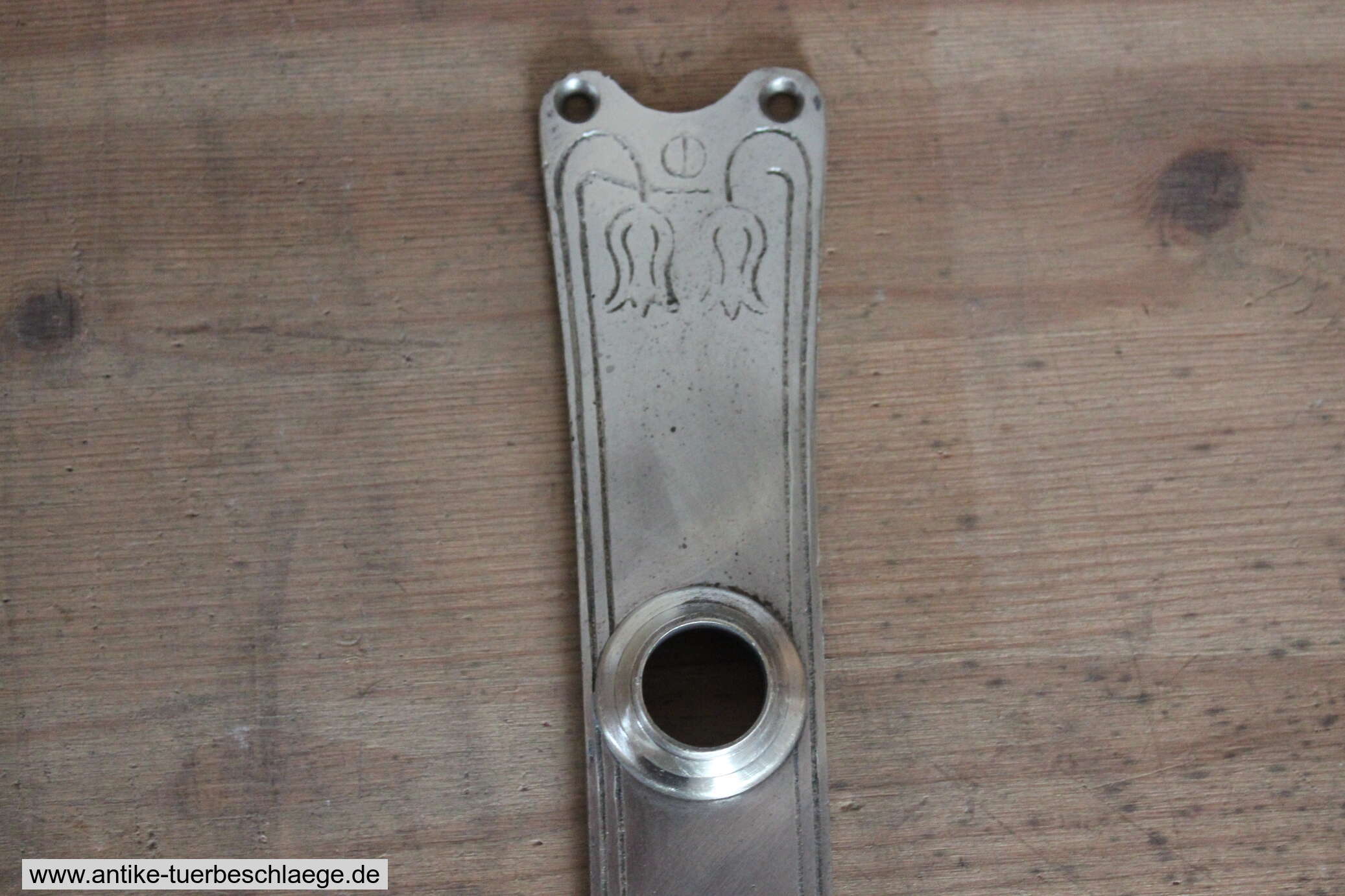 Drückergarnitur schlichter Jugendstil um 1925 #3 – Ansicht 2