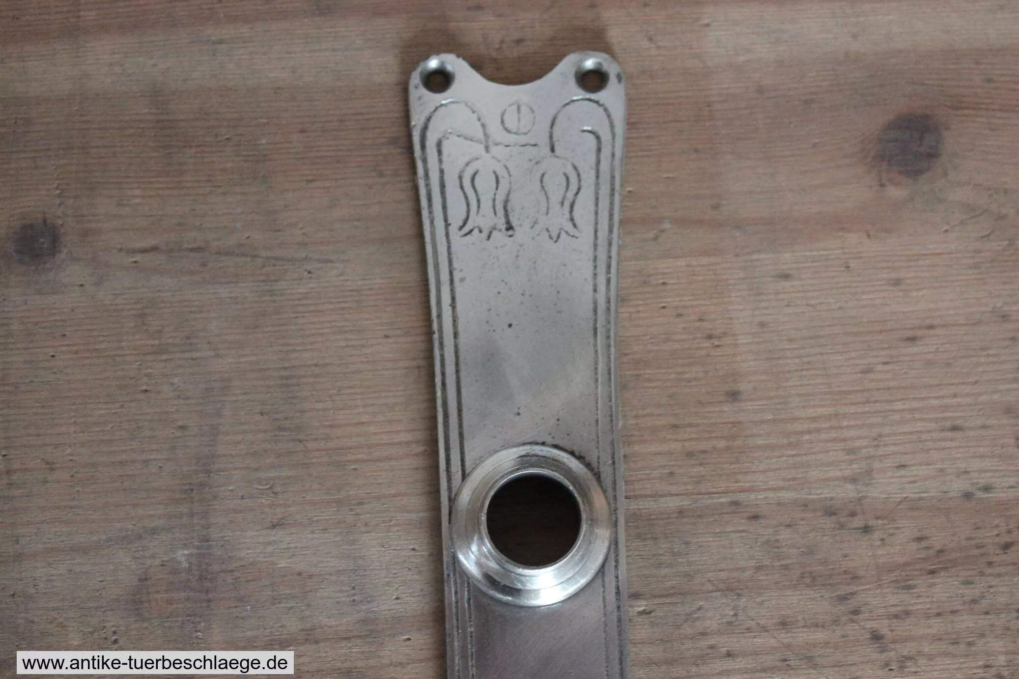 Drückergarnitur schlichter Jugendstil um 1925 #3 – Ansicht 2