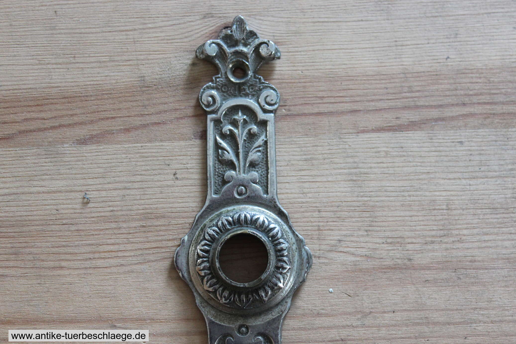 Türdrücker nickel um 1900 #1 – Ansicht 2