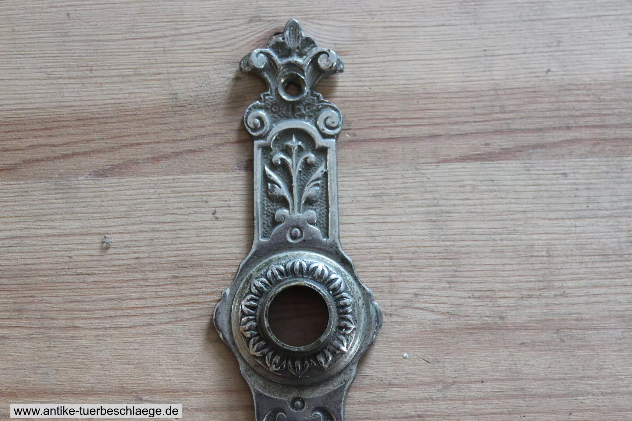 Türdrücker nickel um 1900 #1 – Ansicht 2