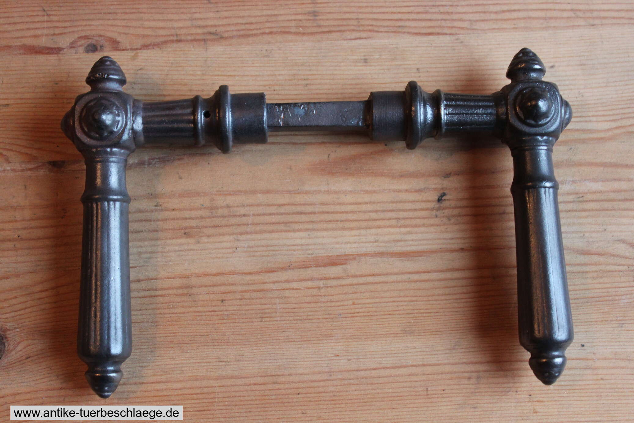 Antiker Türdrücker Jugendstil Sonnenblume #3 – Ansicht 4