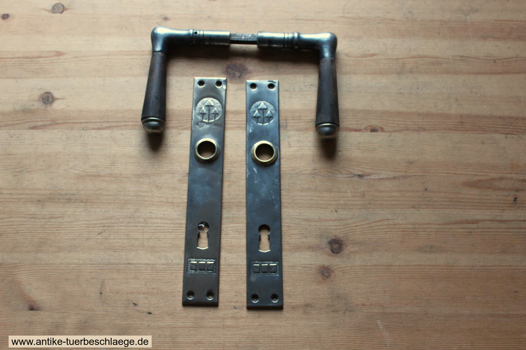 Antiker Türdrücker Jugendstil 1920 – Ansicht 1