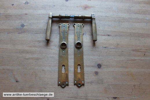 Geometrischer Jugendstil Türdrücker 1915