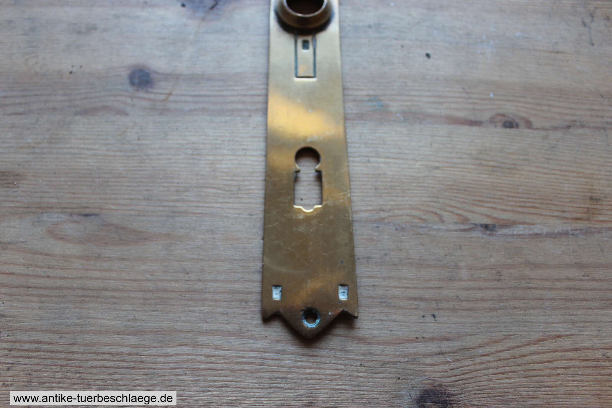 Geometrischer Jugendstil Türdrücker 1915 – Ansicht 3