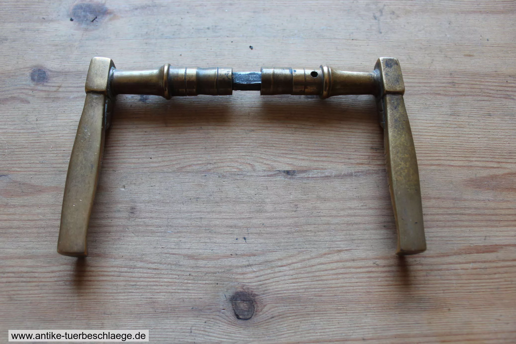 Geometrischer Jugendstil Türdrücker 1915 – Ansicht 4