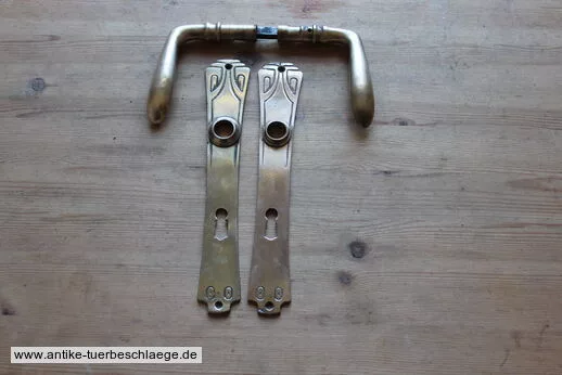 Geometrischer Jugendstil Türdrücker 1915