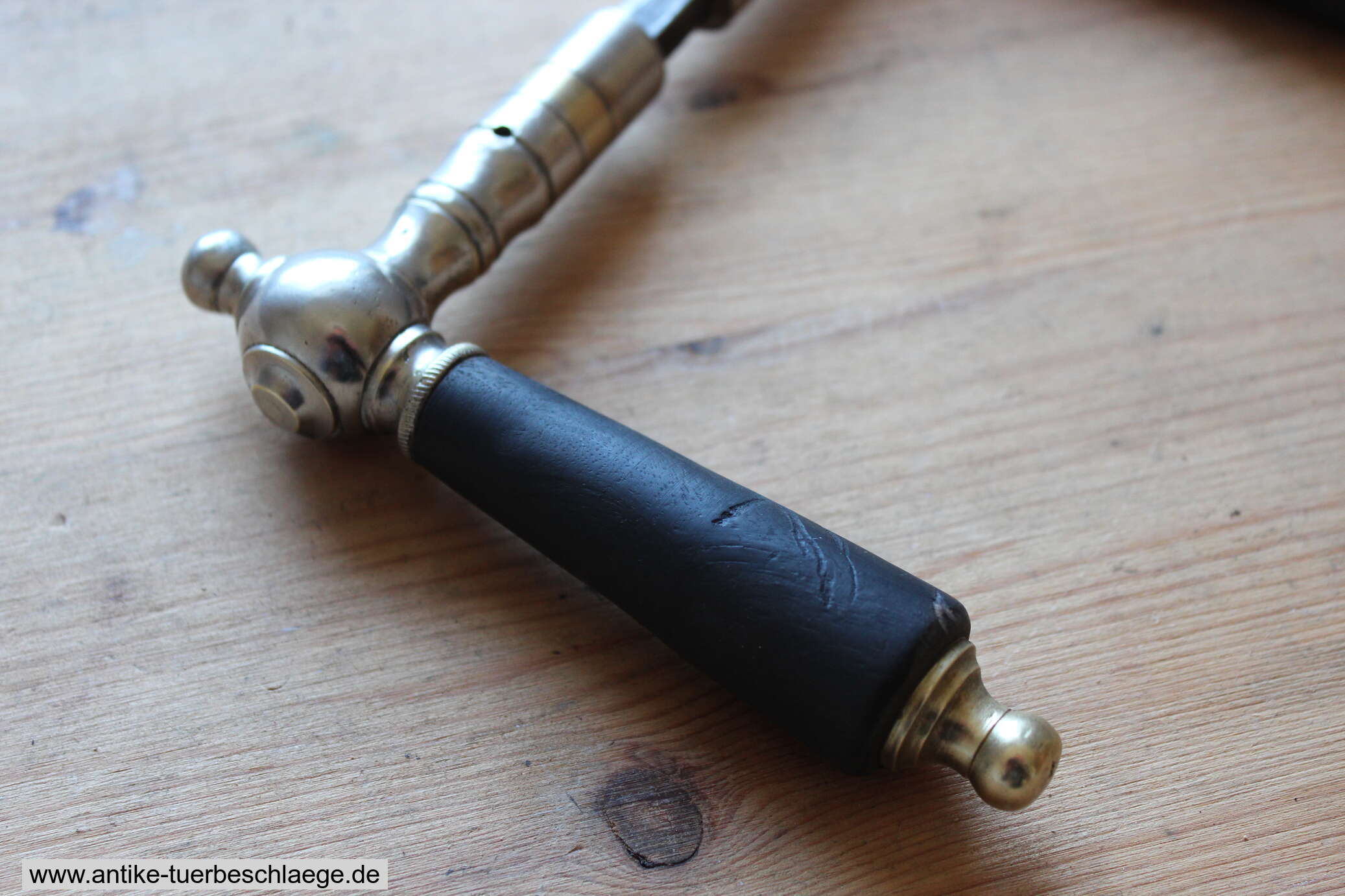 Floraler Jugendstil Türdrückergarnitur 1915 – Ansicht 5