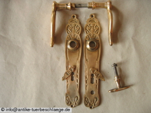 Jugendstil Türbeschlag original antik