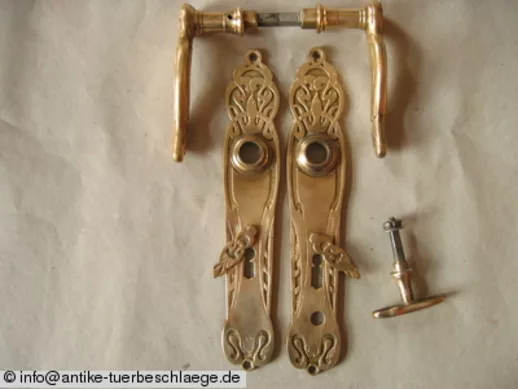 Jugendstil Türbeschlag original antik