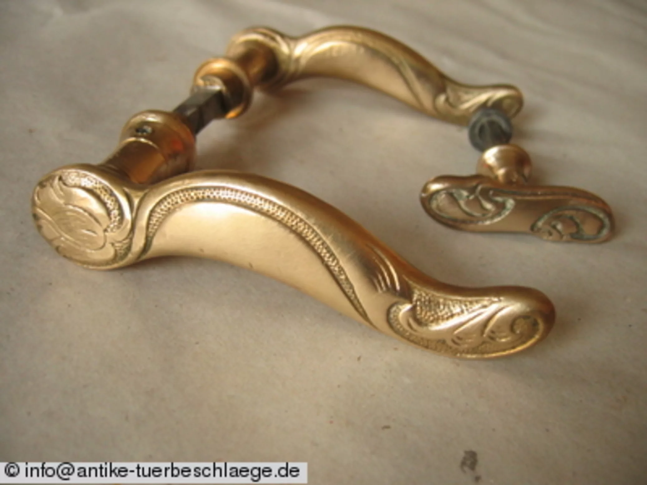 Jugendstil Türbeschlag original antik – Ansicht 5