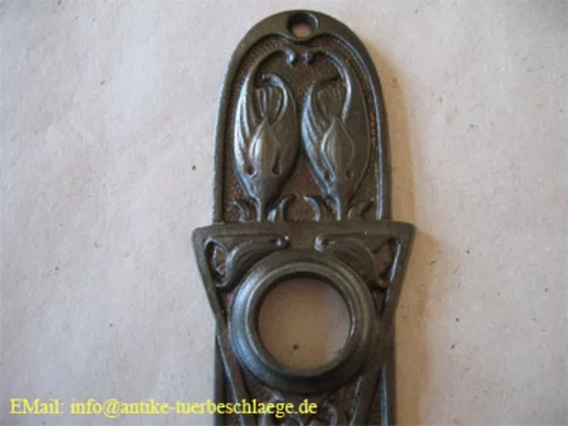 Jugendstil Türbeschlag original antik