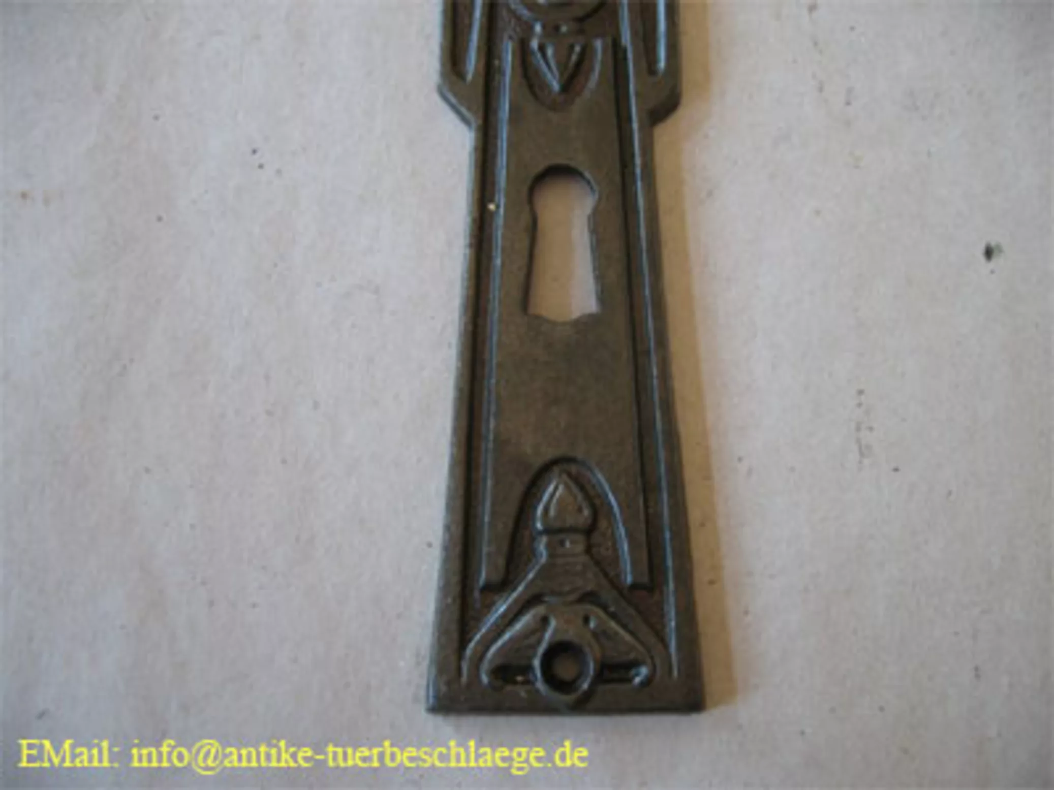 Jugendstil Türbeschlag original antik – Ansicht 3