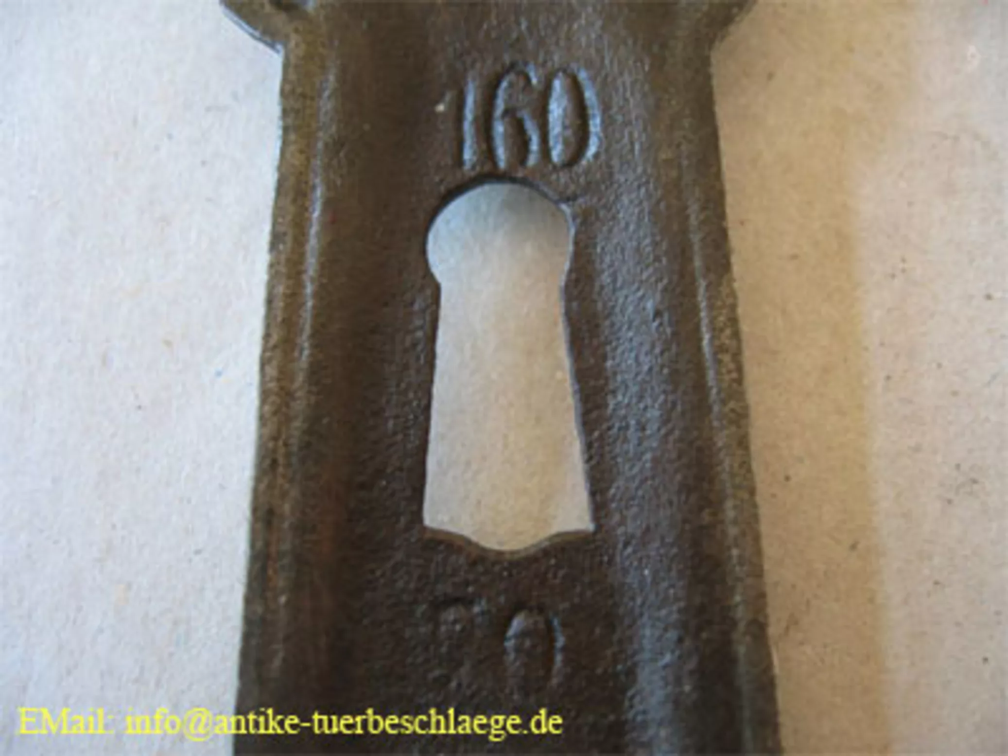 Jugendstil Türbeschlag original antik – Ansicht 4