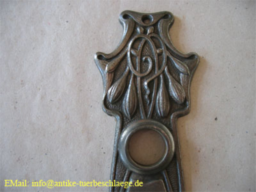 Jugendstil Türbeschlag original antik
