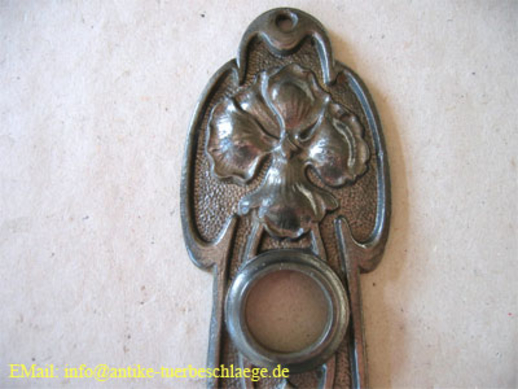 Antike Türklinke traumhaftes florales Jugendstilmuster