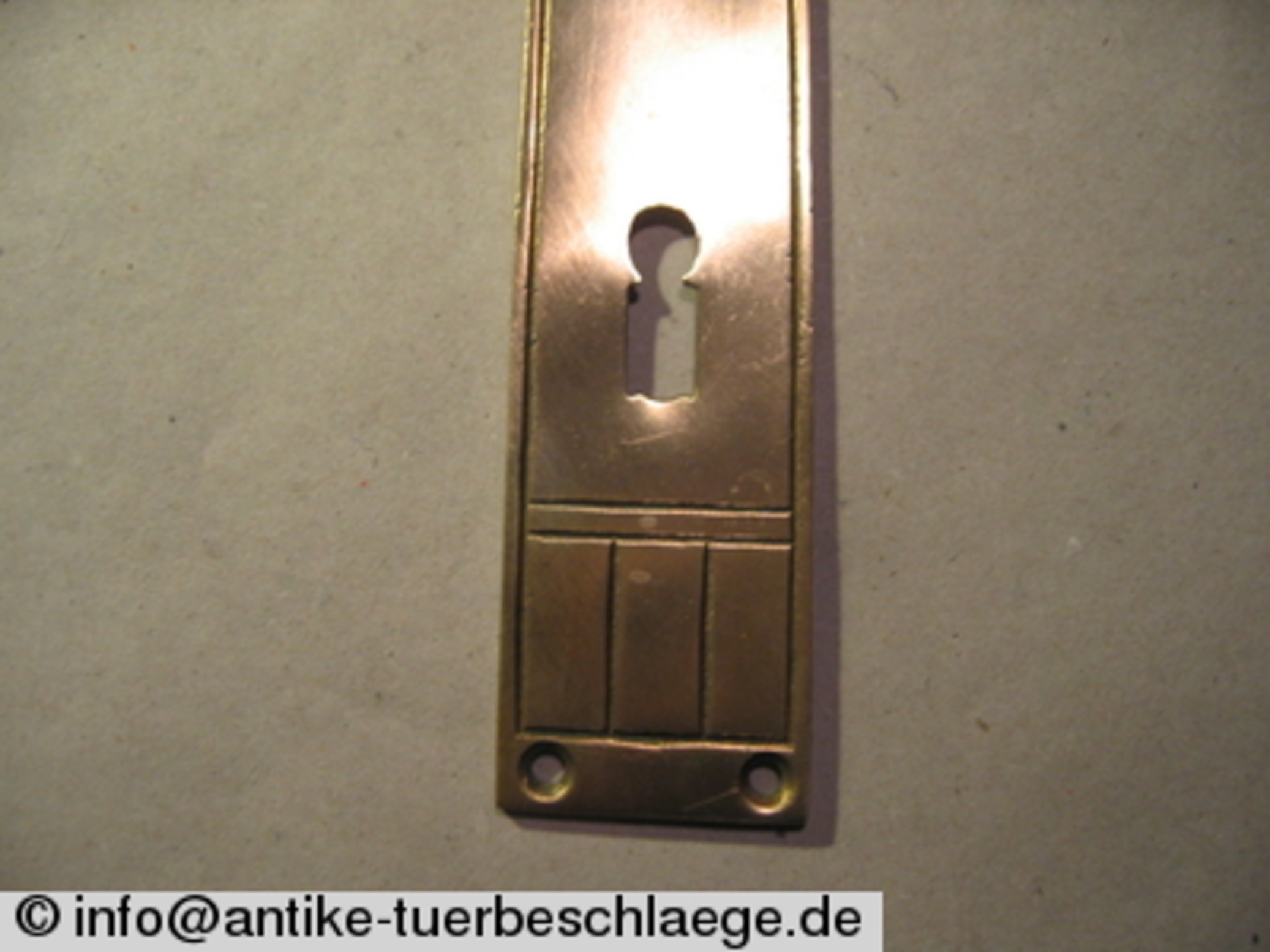 Jugendstil Türbeschlag original antik – Ansicht 3
