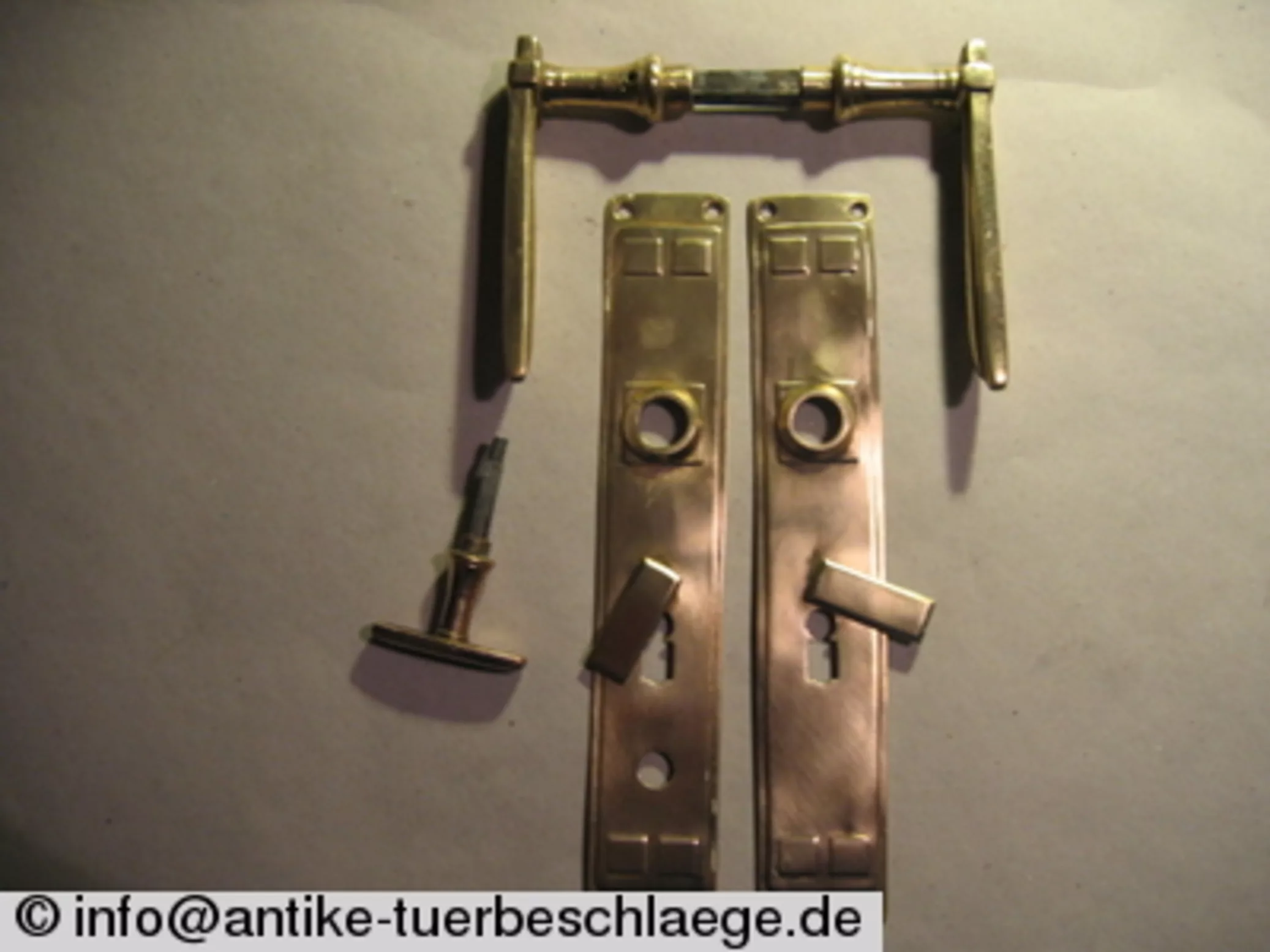 Jugendstil Türbeschlag original antik – Ansicht 1