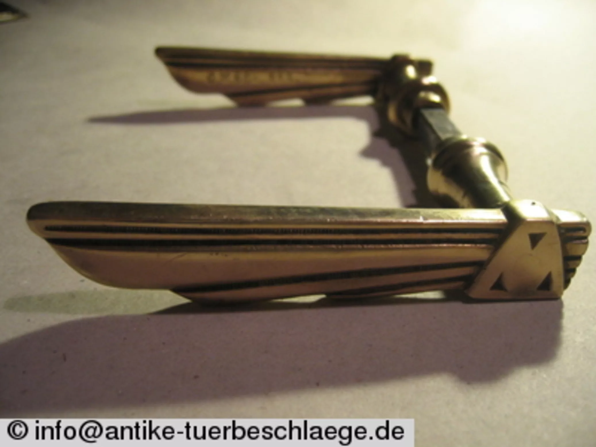 Jugendstil Türbeschlag original antik – Ansicht 5